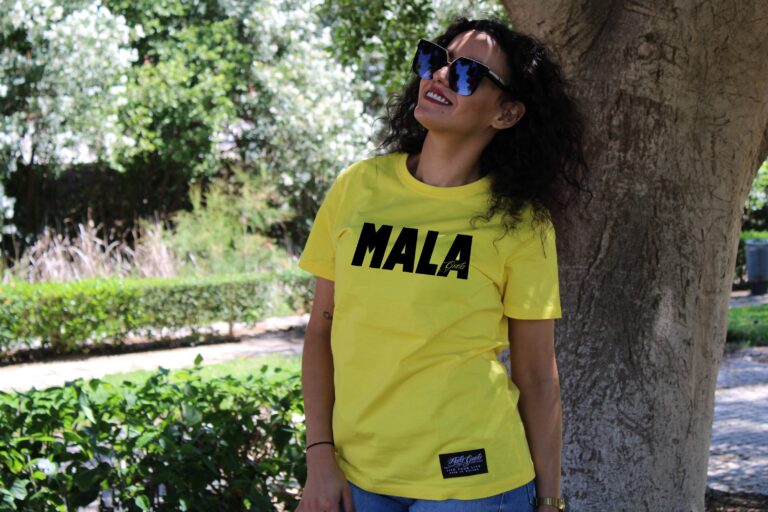 CAMISETA AMARILLA MALA